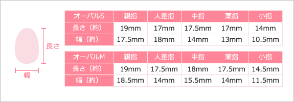 サイズ表
